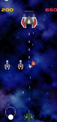 Android application Space Shooter : Galaxy Wars screenshort