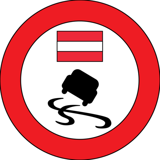 Verkehrszeichen in Österreich  Icon