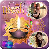 Diwali Dual Photo Frames icon