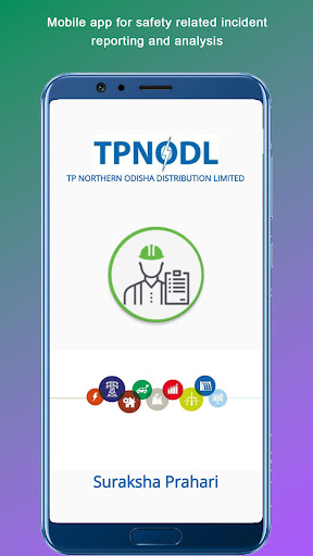 Android application Suraksha Prahari TPNODL screenshort