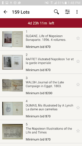 Turner Auctions Screen 2