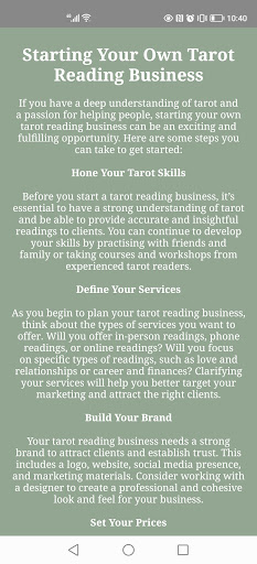 Become a Tarot Reader