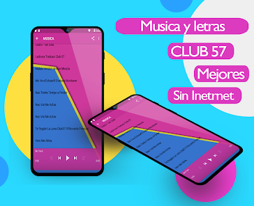 Screenshot 2 Canciones de Club57 Sin Intern android