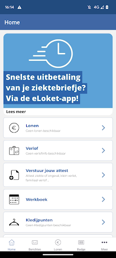 Android application eLoket screenshort