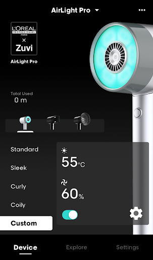Screenshot of AirLight Pro