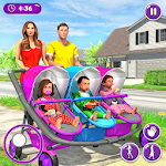 Cover Image of Download New Mother Baby Triplets Family Simulator 1.1.8 APK