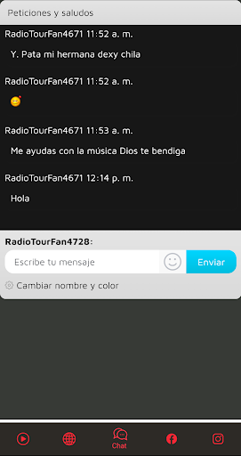 Radio Tour Ecuador Screen 3