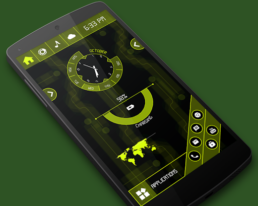 Screenshot of Fancy Launcher - Lock,Hide App