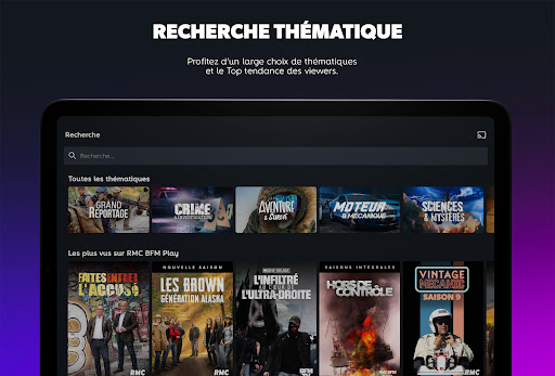 RMC BFM Play – TV live, Replay screenshot 12