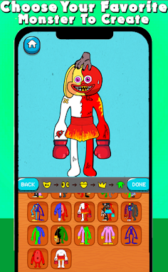 Mix Monster : Monster Makeover - Screenshot 1