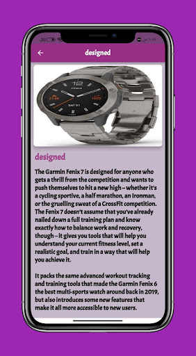 Garmin fenix 7 guide Screen 3