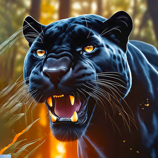 panther wallpaper logo