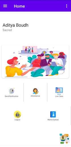Sacred Heart Academy Teacher Screen 2