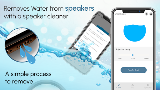 Android application Speaker Cleaner & Water Eject screenshort