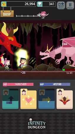Game screenshot Infinity Dungeon apk download