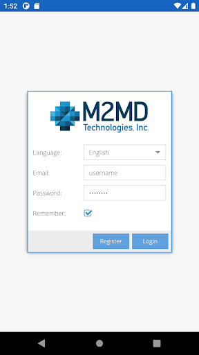 M2MD Locate Screen 2