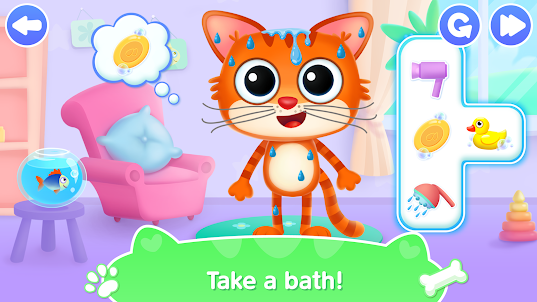 My virtual pet! Animal care