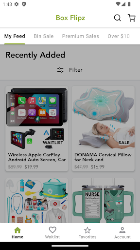 Android application Box Flipz screenshort