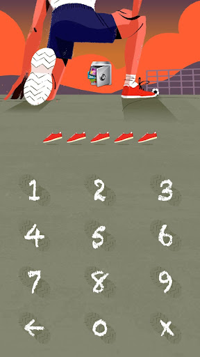 AppLock Theme Sneakers Screen 2