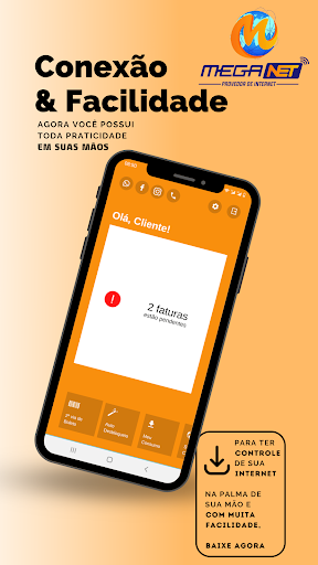 Android application Meganet Cataguases screenshort