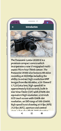 Panasonic Lumix LX100 II guide Screen 2
