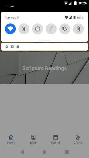 Android application Washington Street Baptist screenshort