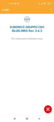 Android application Euronics gruppo CDS Bluelinks screenshort