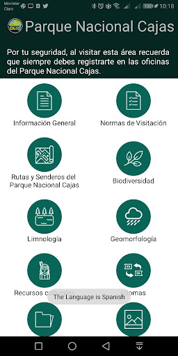 Parque Nacional Cajas Screen 2