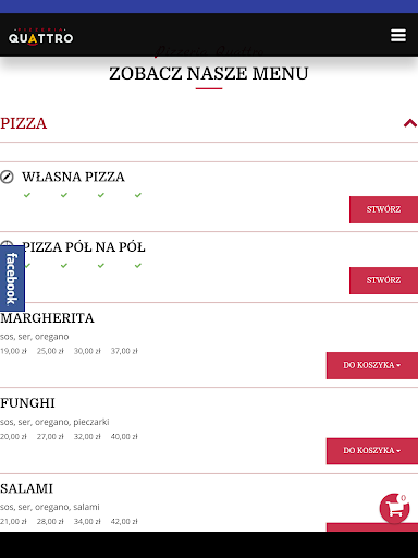 Pizzeria Quattro Screen 3