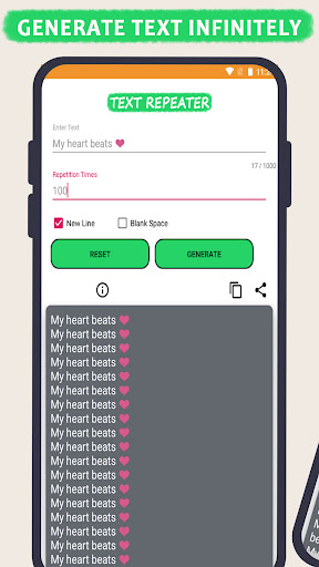 Text Repeater - Repeat Text Screen 3