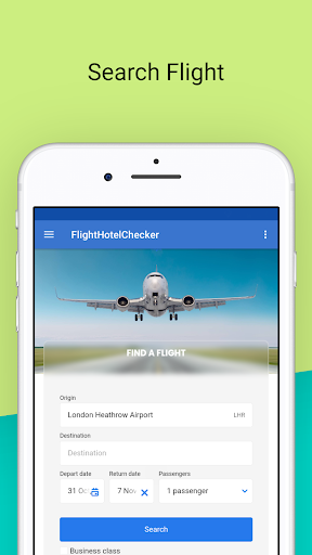 FlightHotelChecker Screen 3