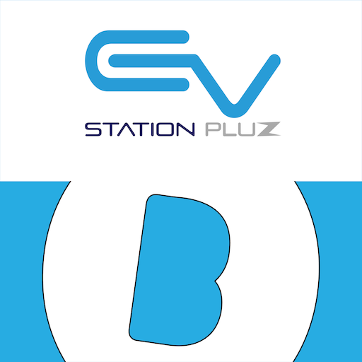 EV Station Pluz Blue Dot logo