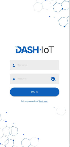 Android application Dash IoT screenshort