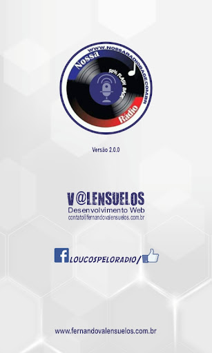 Android application Nossa Rádio FM 96,7 screenshort