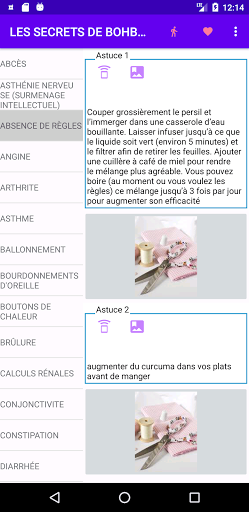 Android application LES SECRETS DE BOBOH screenshort