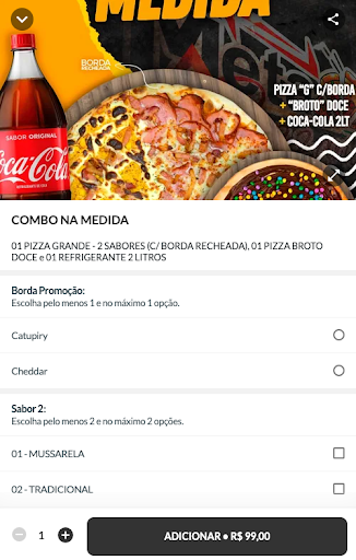 Meta Pizzaria Screen 2