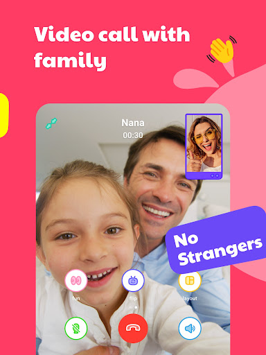 Screenshot of JusTalk Kids - Safe Messenger