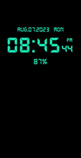 Android application LED Smart Digital Clock screenshort