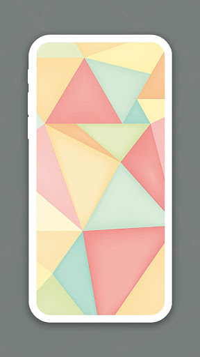 Pastel Geometric Wallpaper Screen 2