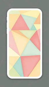 Pastel Geometric Wallpaper