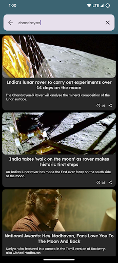 News Feed Screen 3