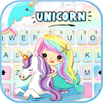 Unicorn N Mermaid Keyboard Background Apk