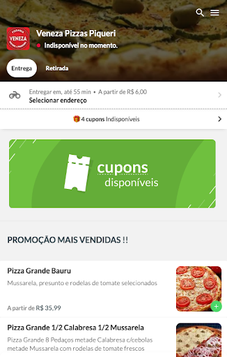 Veneza Pizzas Piqueri Screen 3