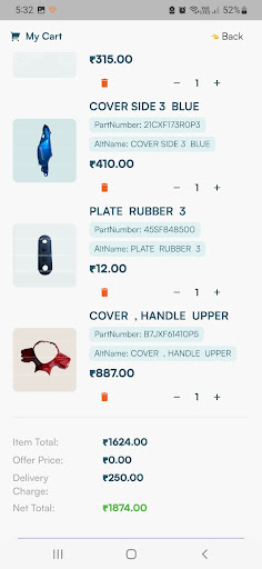 Behica Customer Screen 3