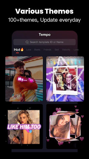 Android application Music Video Tempo Maker screenshort