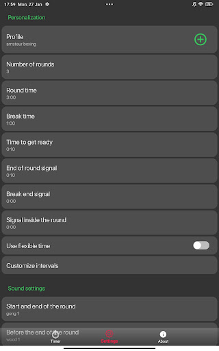 Boxing Interval Timer screenshot 8