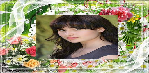 Flower pictures frame