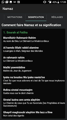 Namaz - Hours for Namaz (Sijny Screen 3