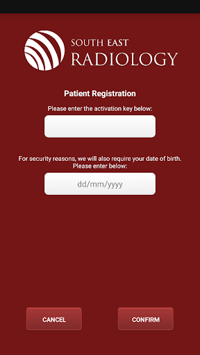SER Patient Access Screen 2
