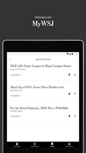 The Wall Street Journal. - News & Magazines - apps